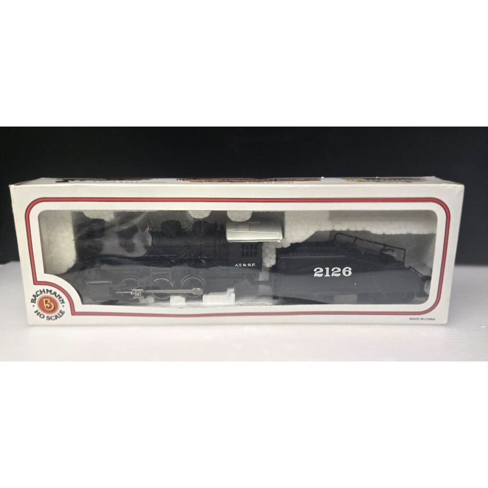 Bachmann HO Scale Santa Fe USRA 0-6-0 Loco & Slope Tender 2126 Original Box